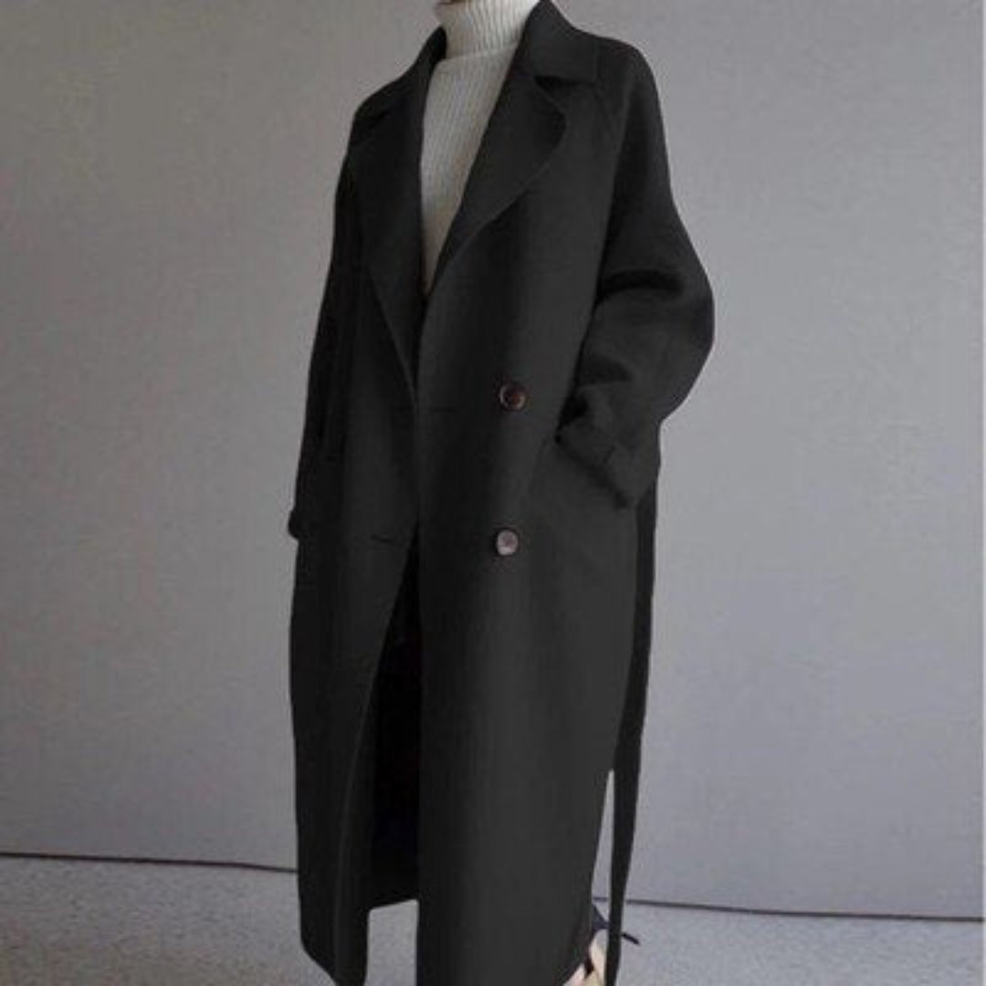 Modishbreda  - Wol trenchcoat voor dames