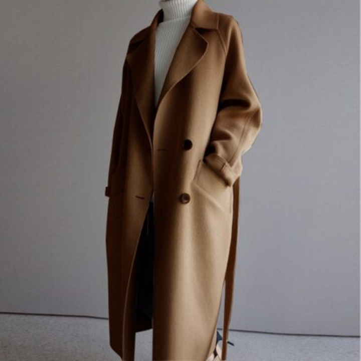 Modishbreda  - Wol trenchcoat voor dames